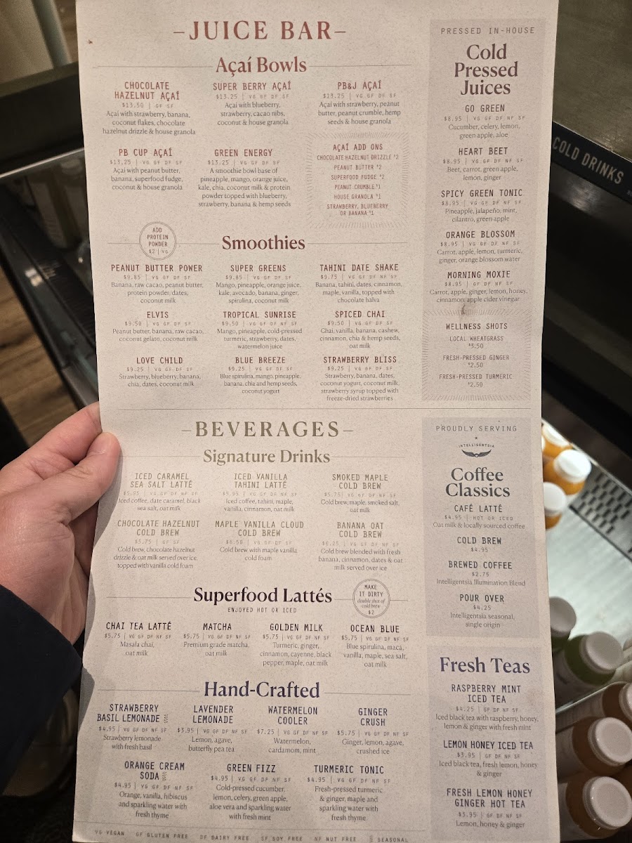 Life Alive Organic Cafe Back Bay Menu - Image 3